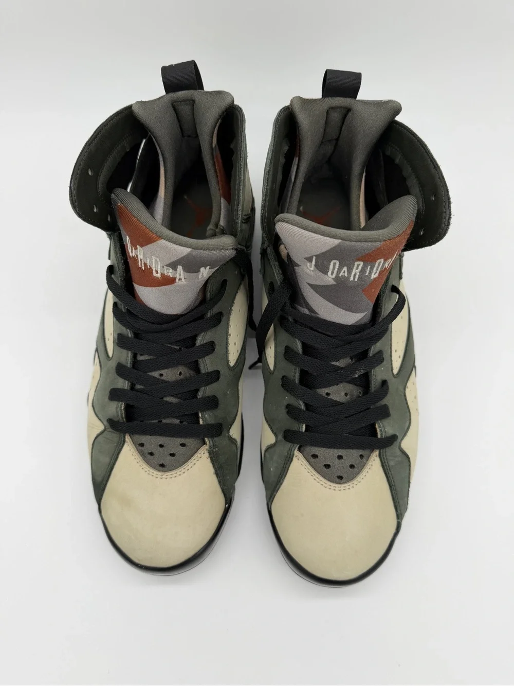 Nike Air Jordan 7 Retro Patta Icicle AT3375-100 Shoes Green Men's - Size 11